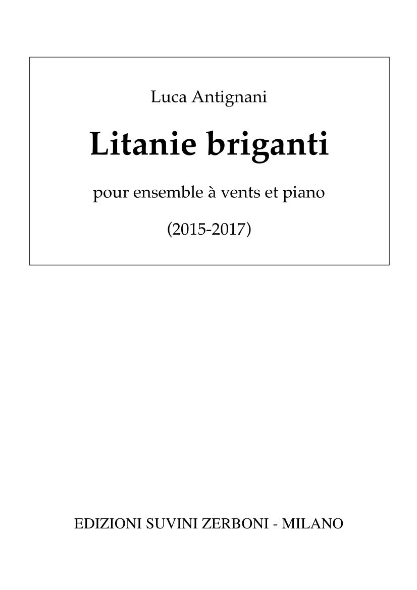 Litanie briganti