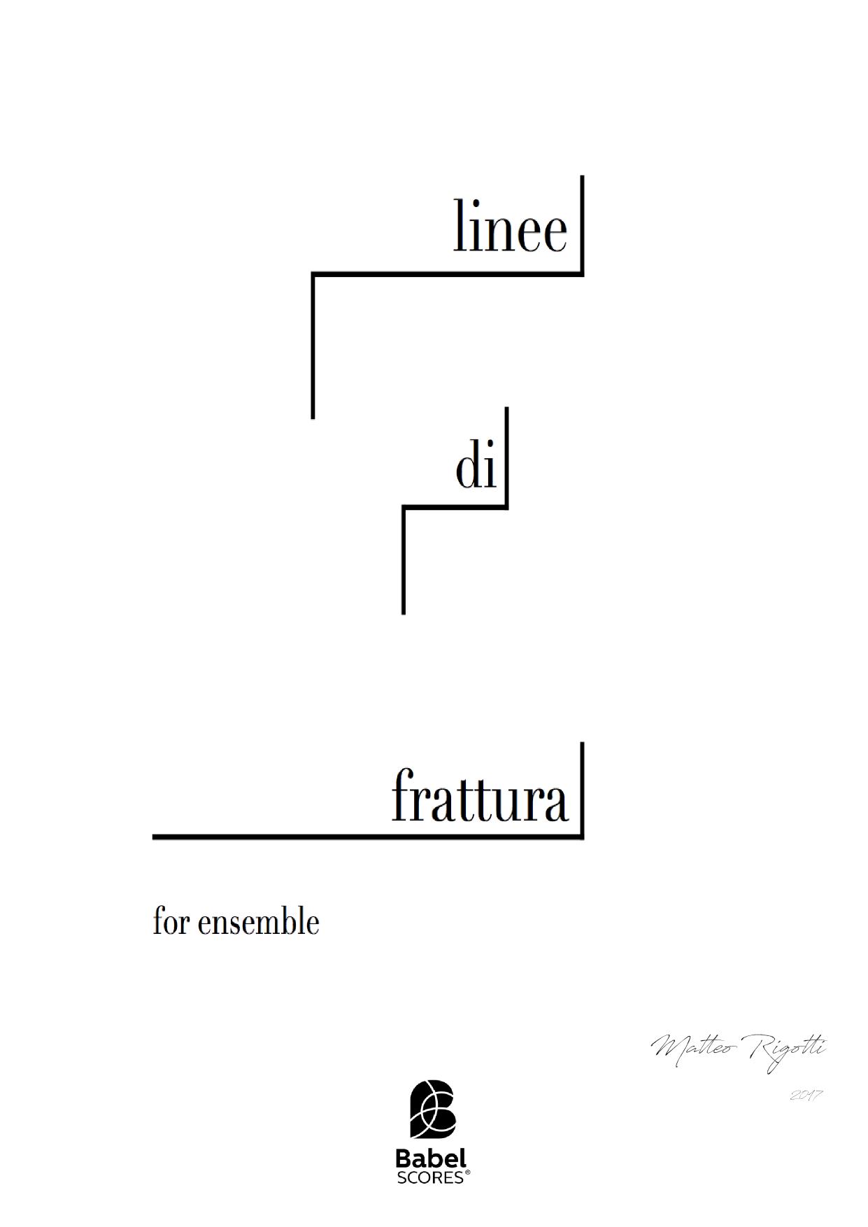 linee di frattura