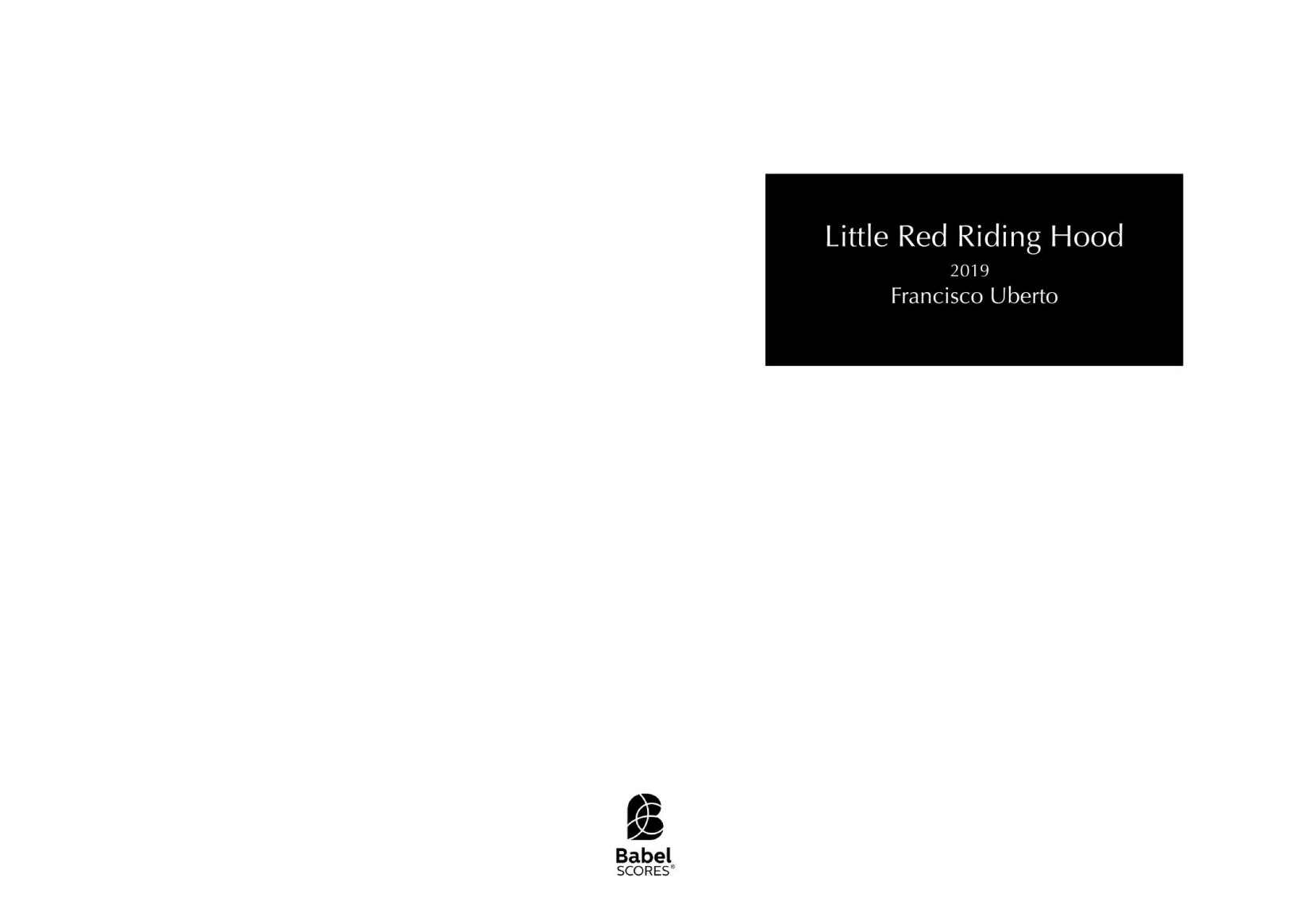 Little Red Riding Hood
