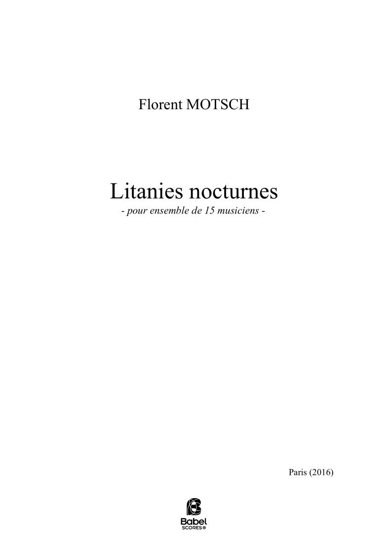 Litanies Nocturnes