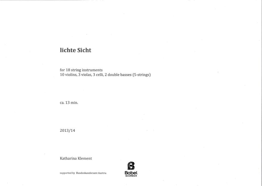 lichte Sicht