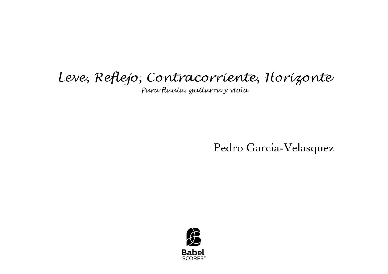 Leve, Reflejo, Contracorriente, Horizonte