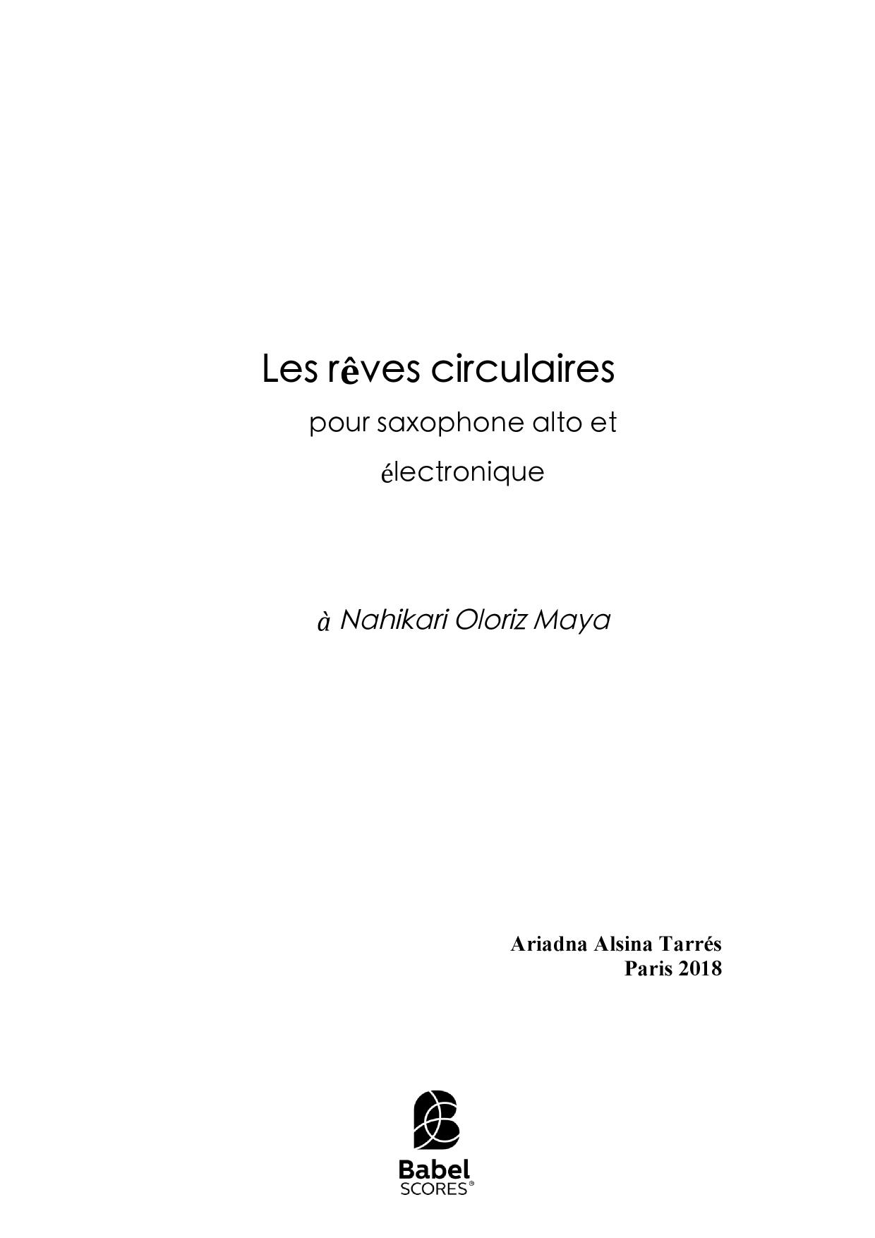 Les rêves circulaires