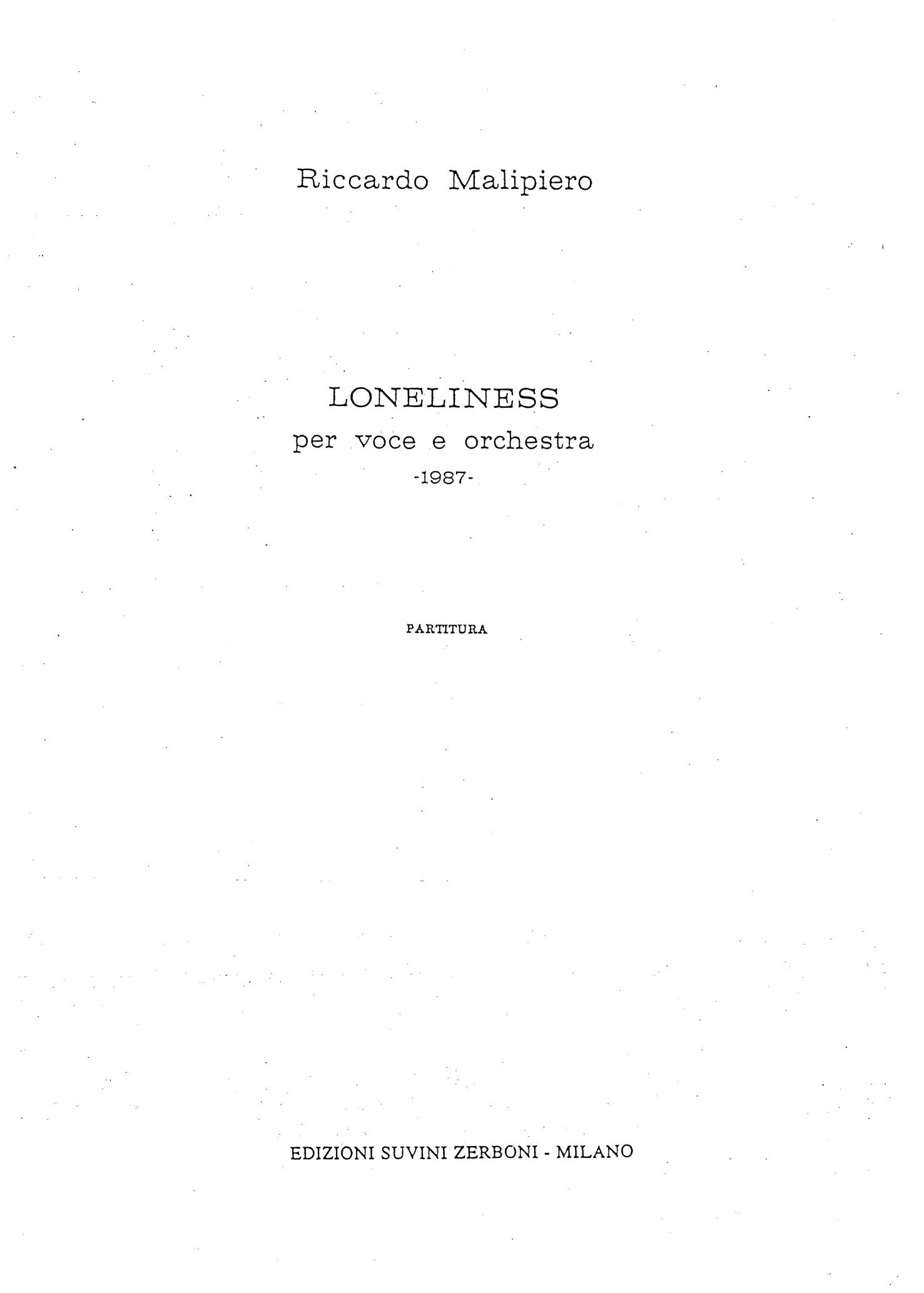 Loneliness