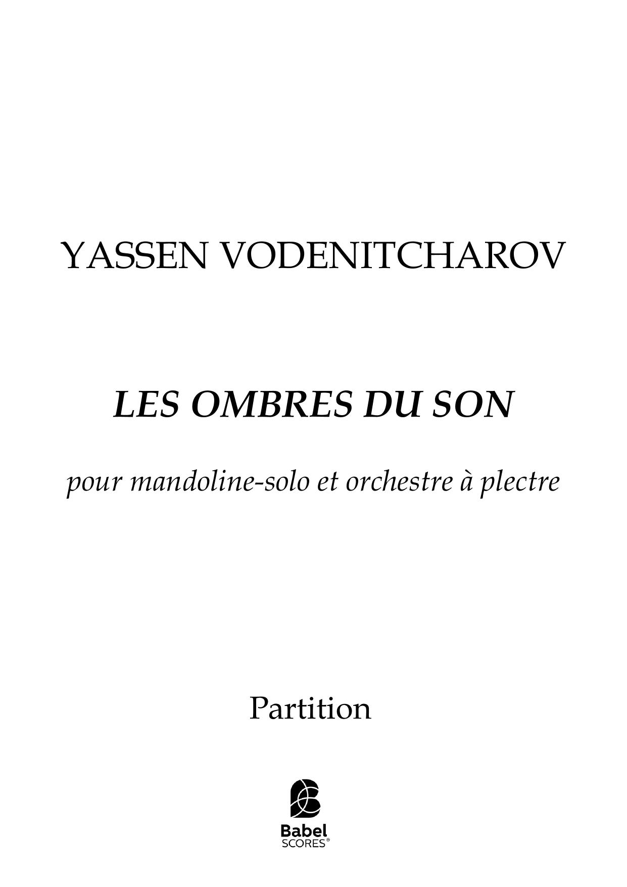 LES OMBRES DU SON (SOUND SHADOWS)