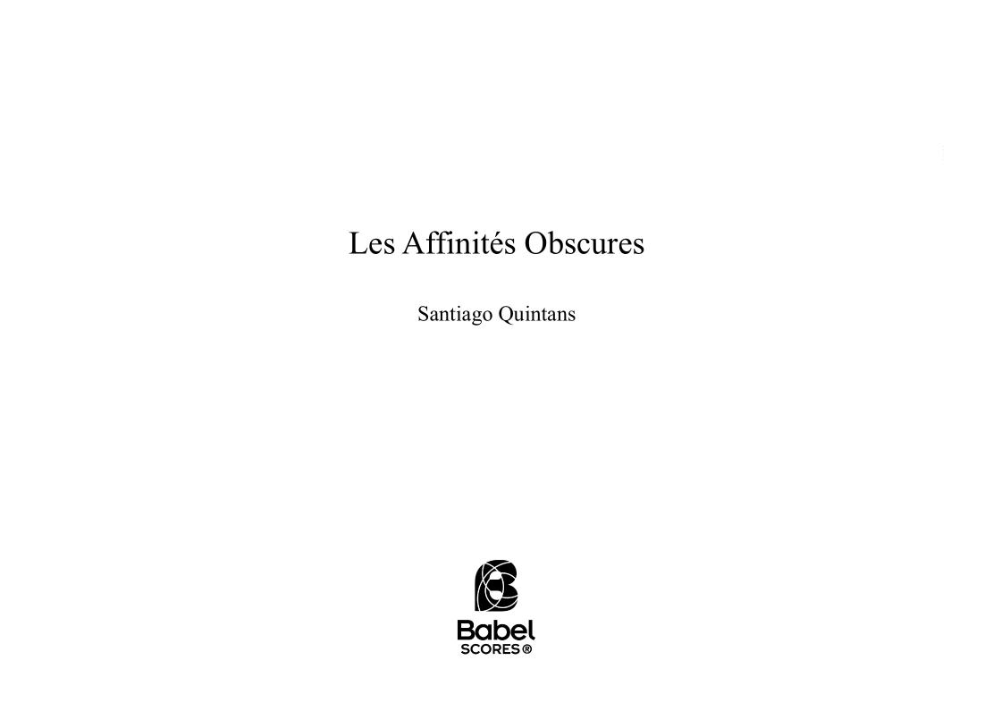 Les Affinités Obscures