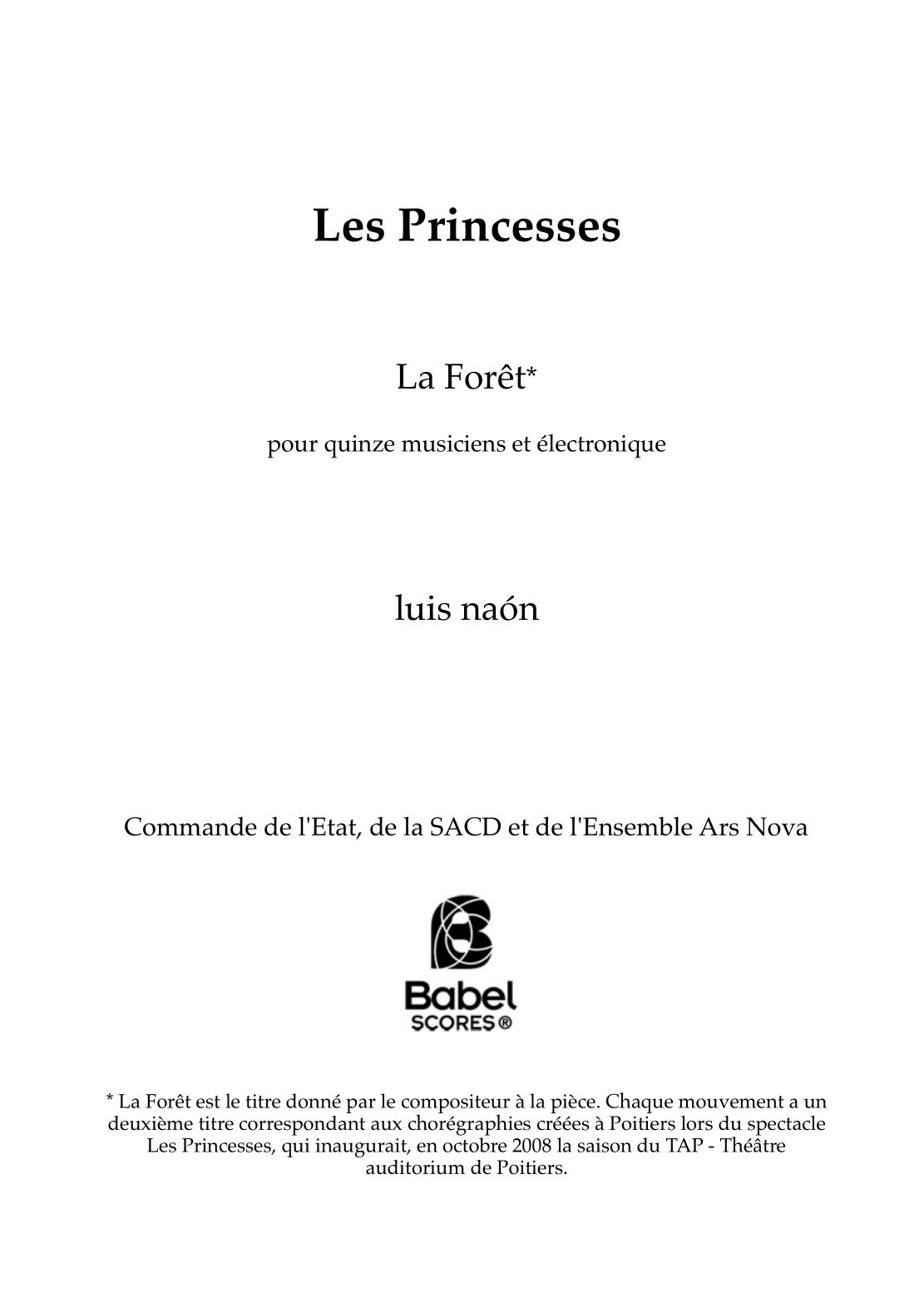 Les Princesses - Forêt IV V