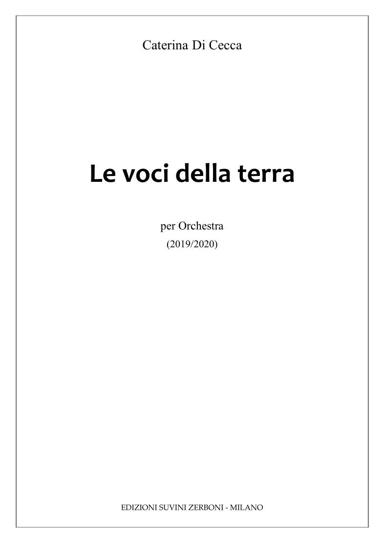 Le voci della terra