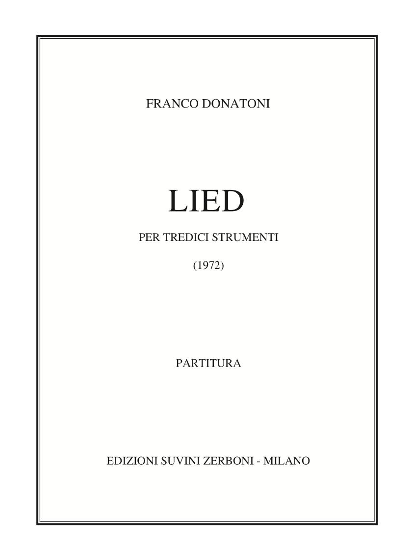 Lied