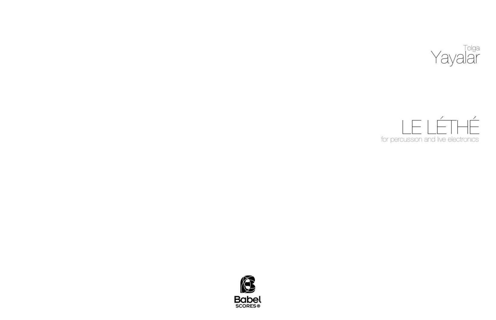 Le Lethé