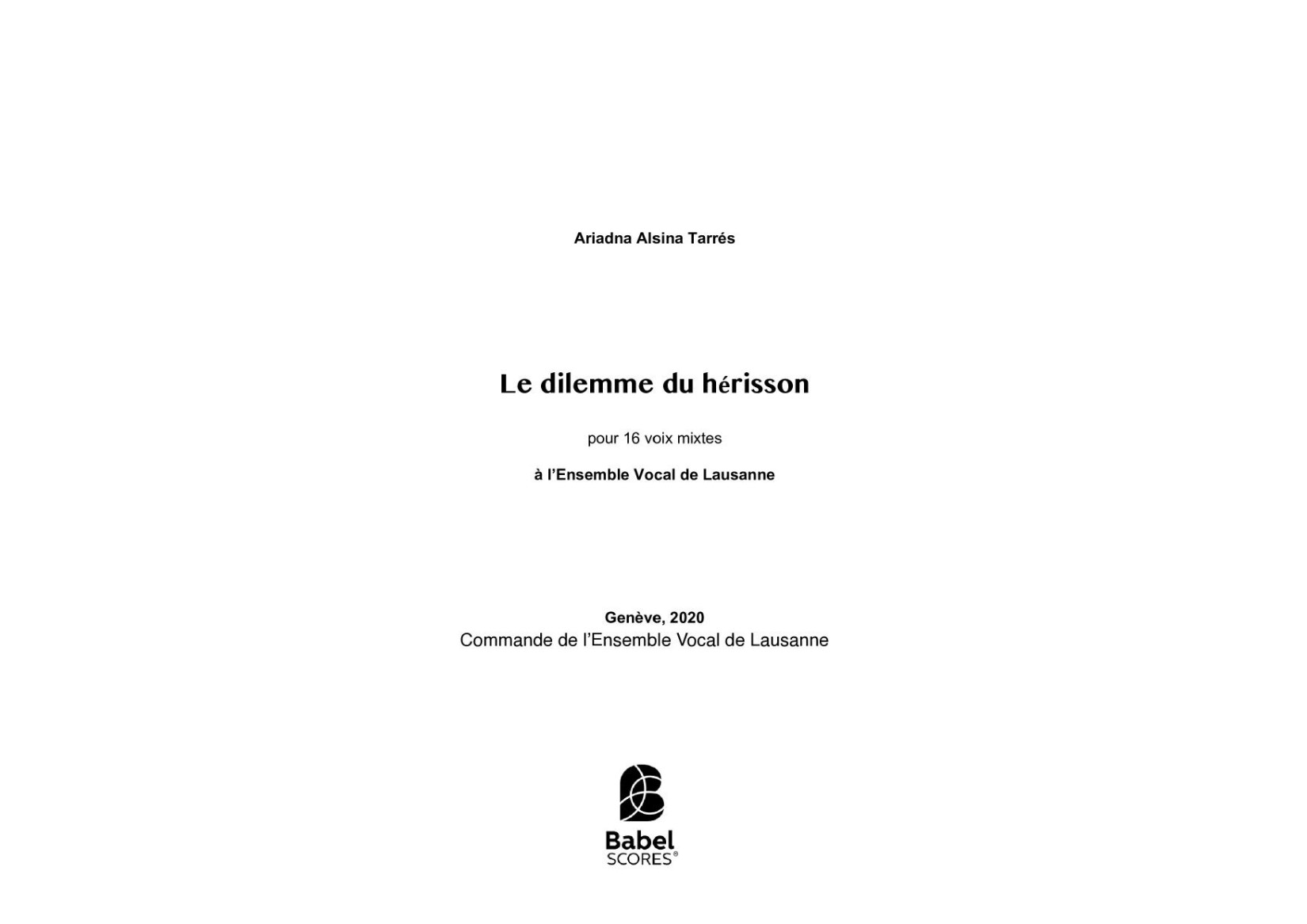 Le dilemme du hérisson