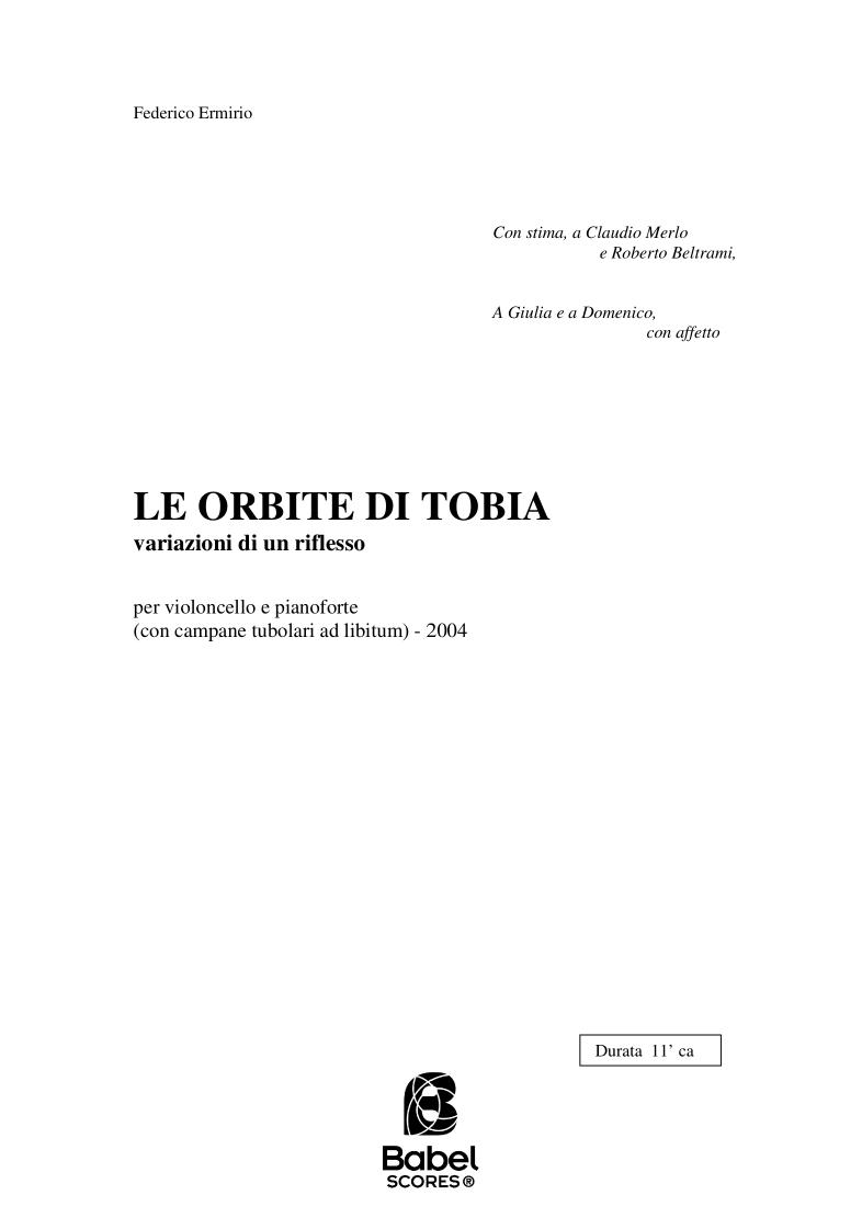 Le orbite di Tobia