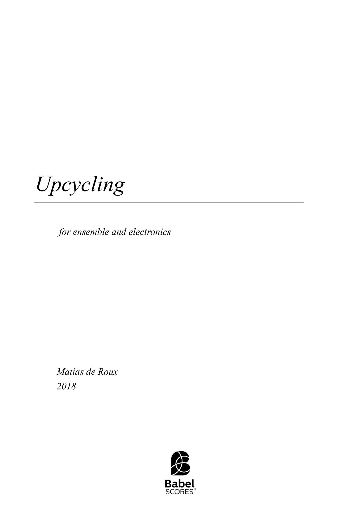 Upcycling