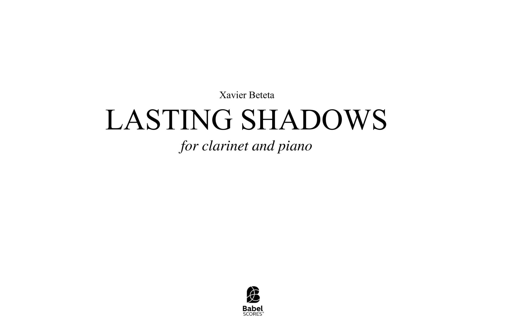 Lasting Shadows