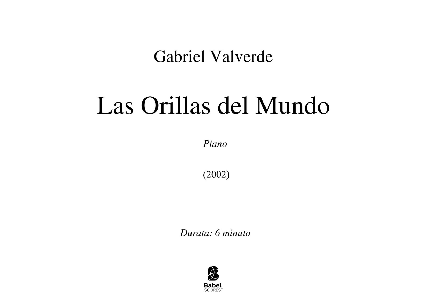 Las orillas del mundo