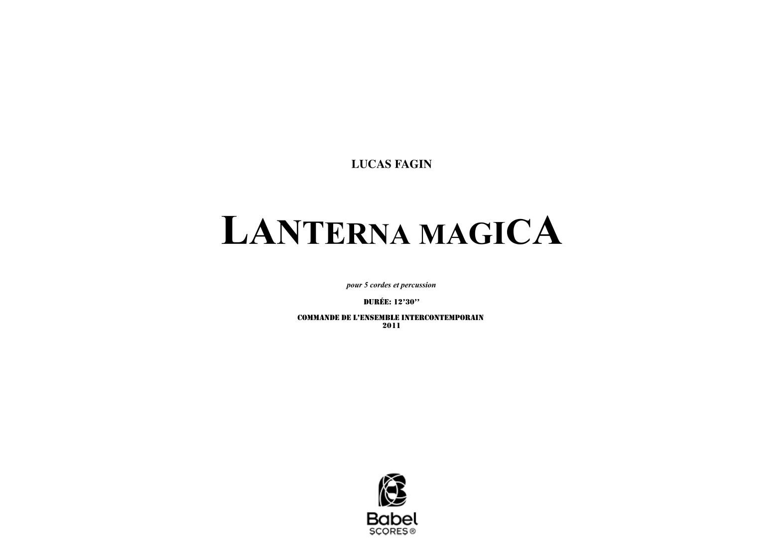 Lanterna Magica