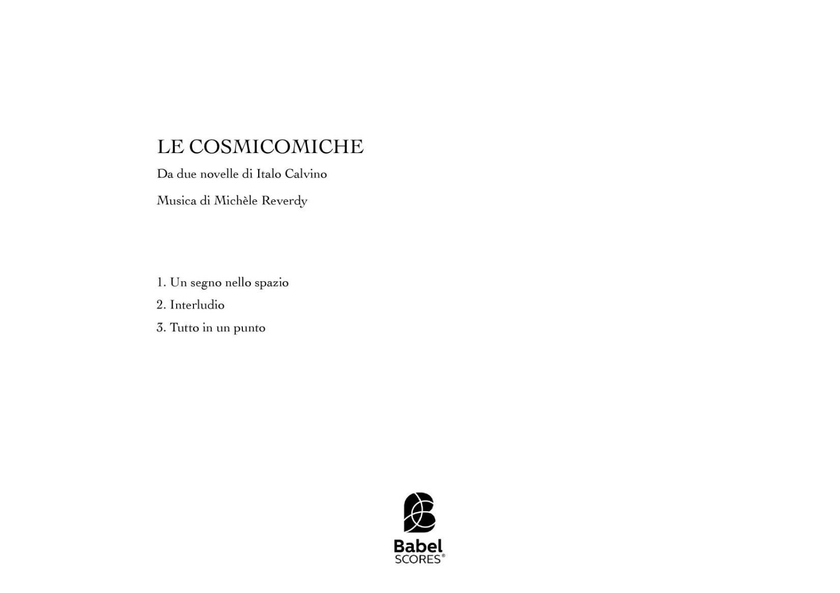 Le Cosmicomiche