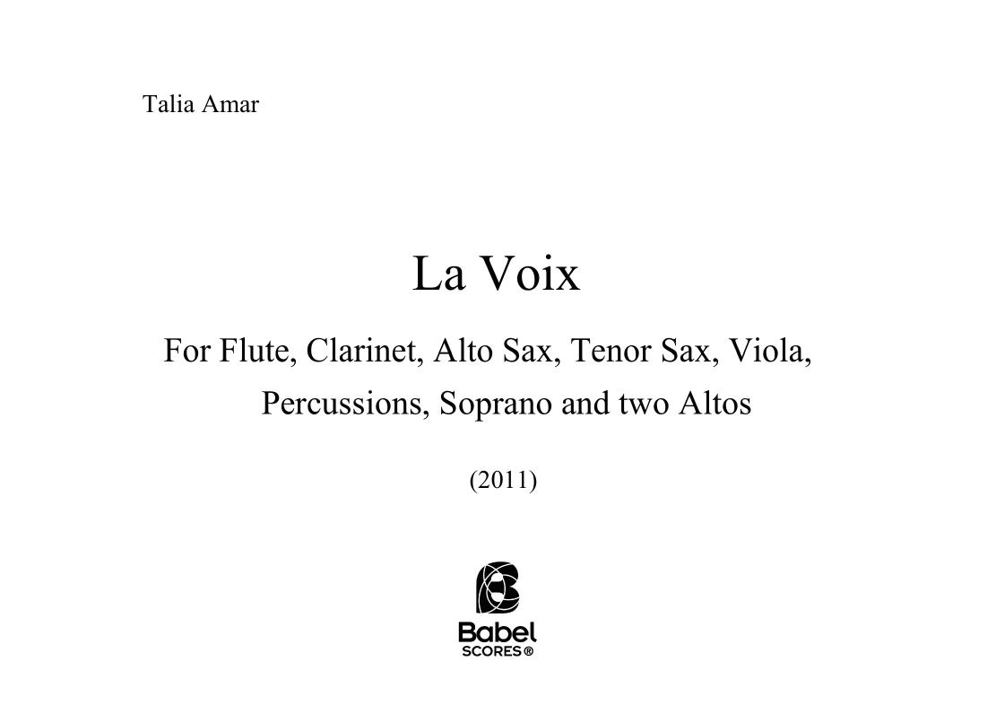 La voix