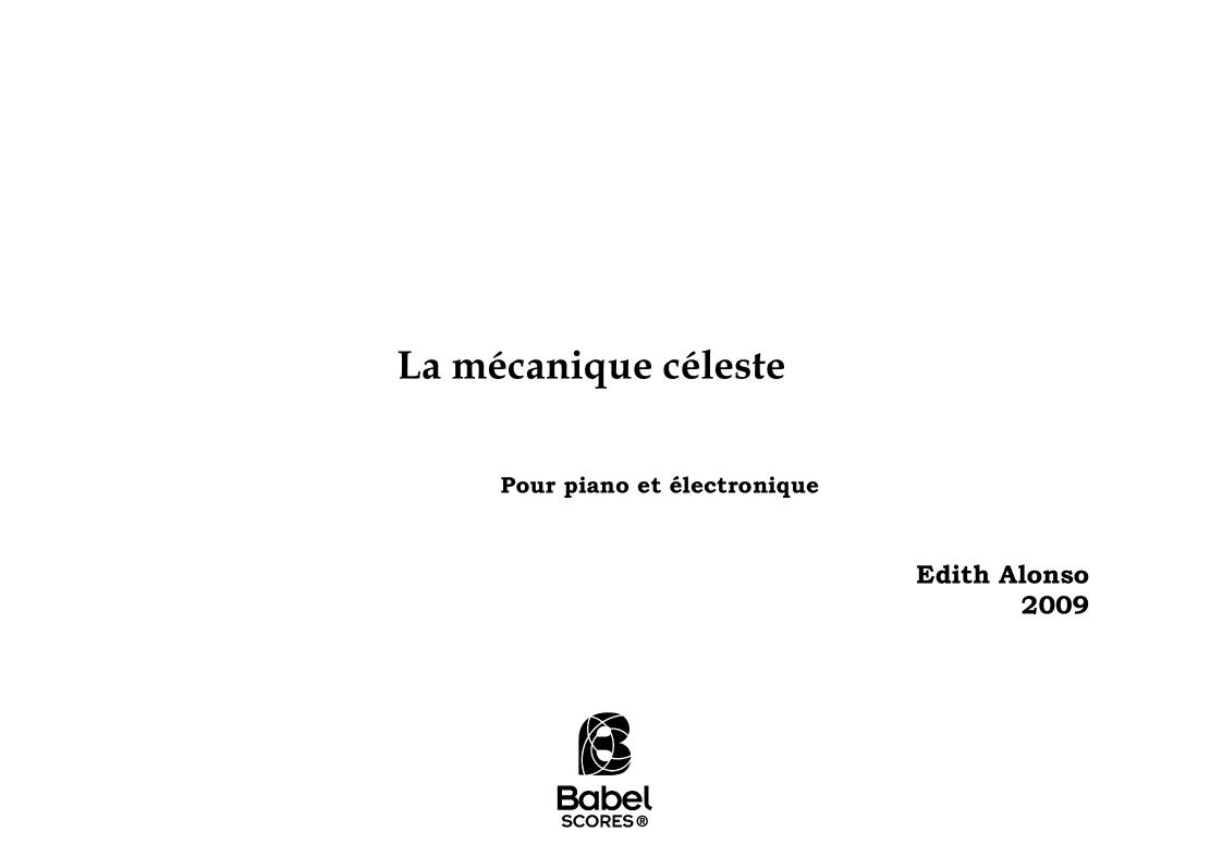 La mécanique céleste