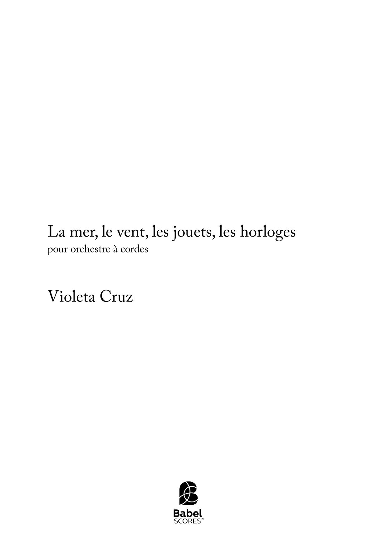 La mer, le vent, les jouets, les horloges