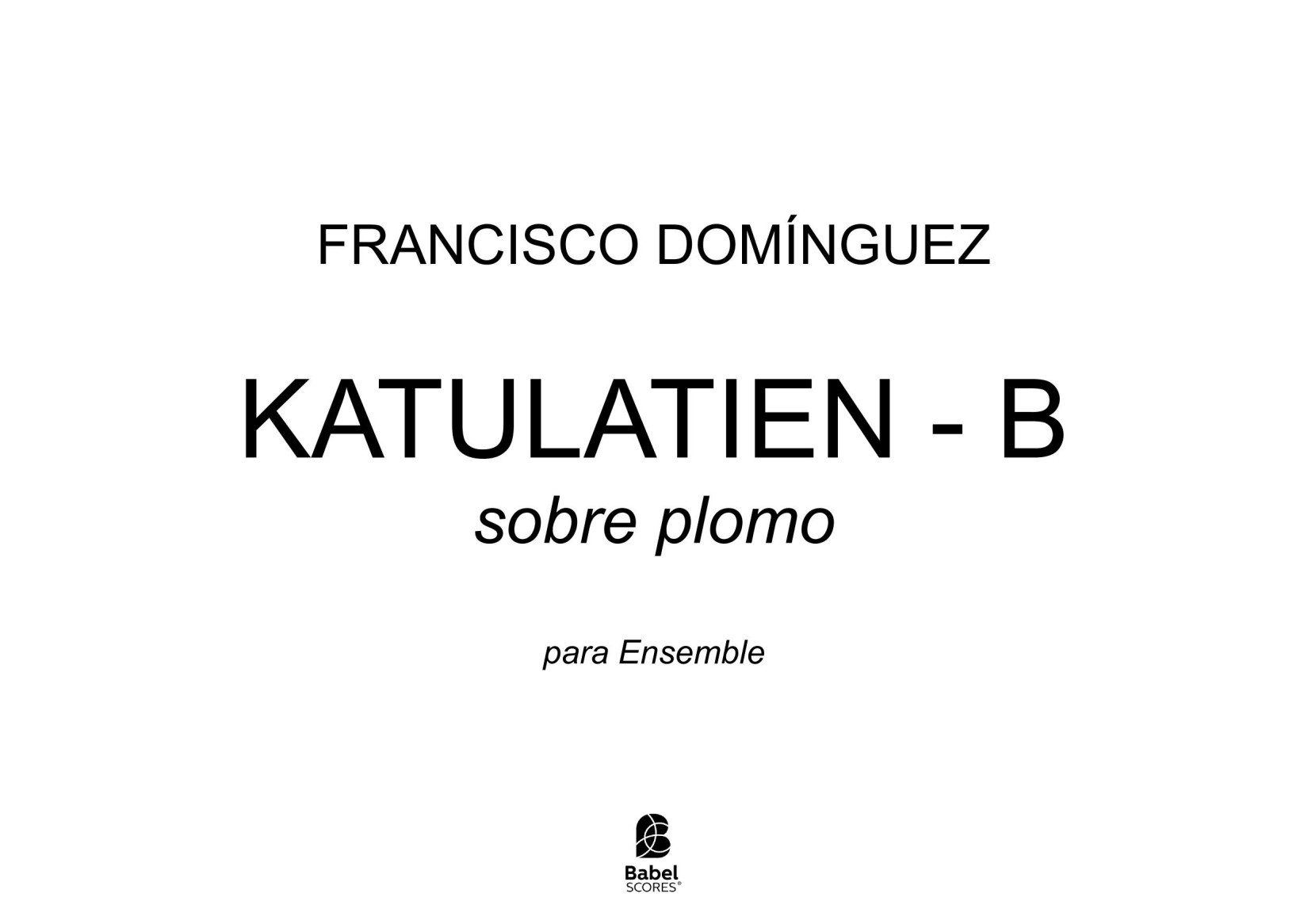 KATULATIEN - B