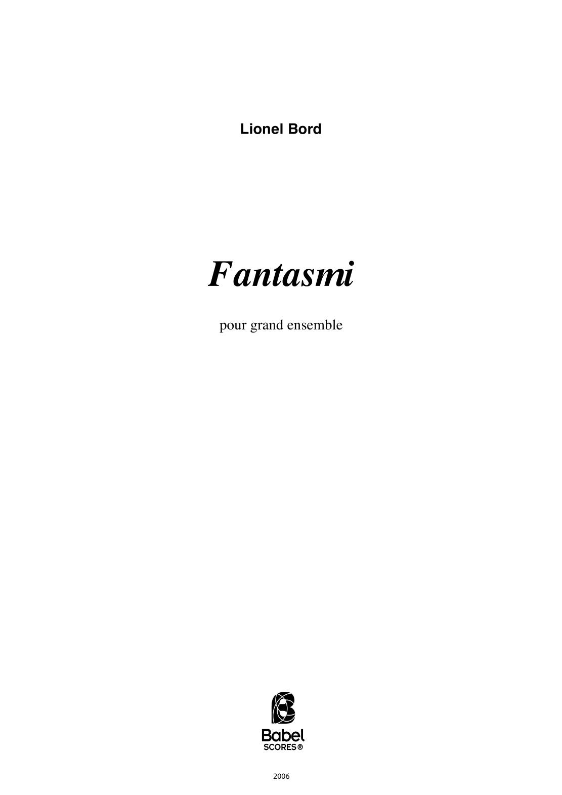 Fantasmi