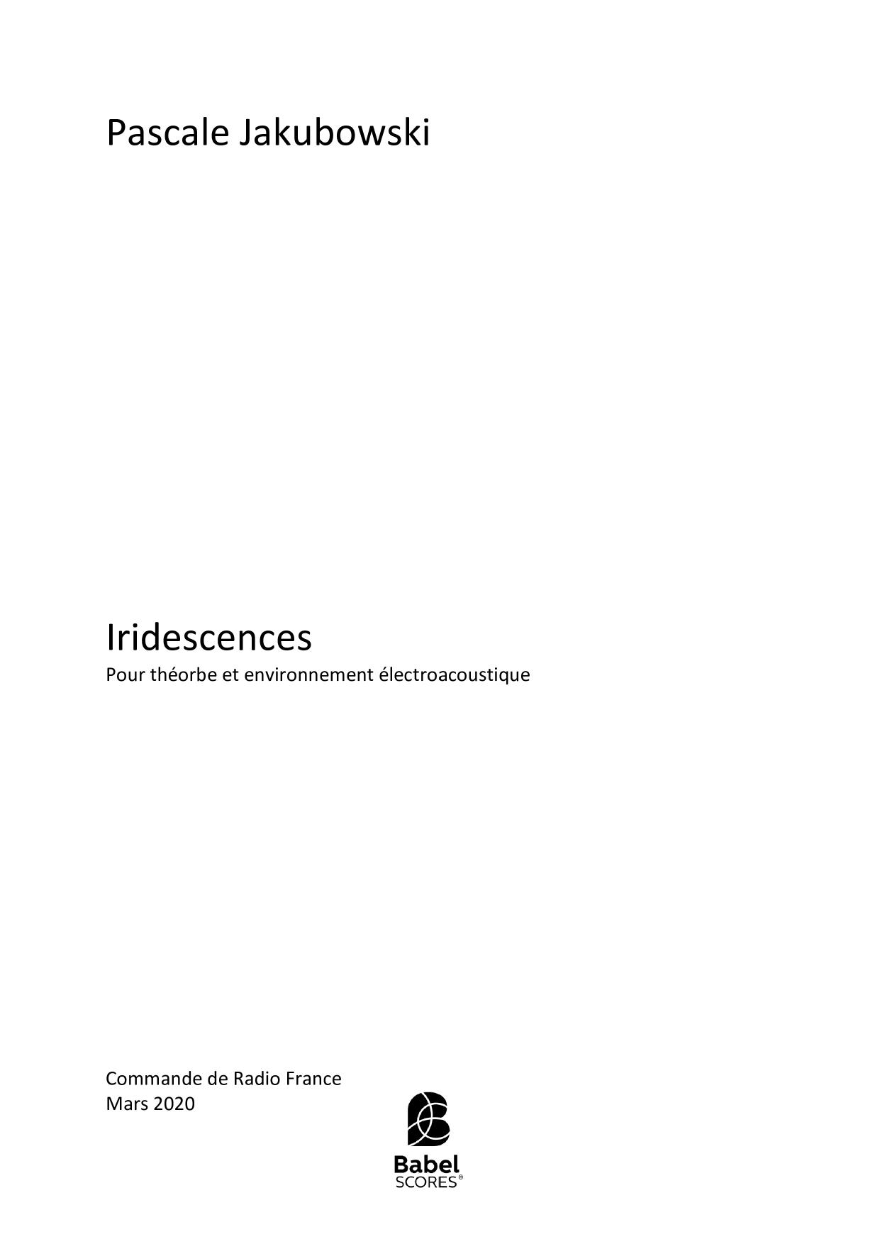 Iridescences