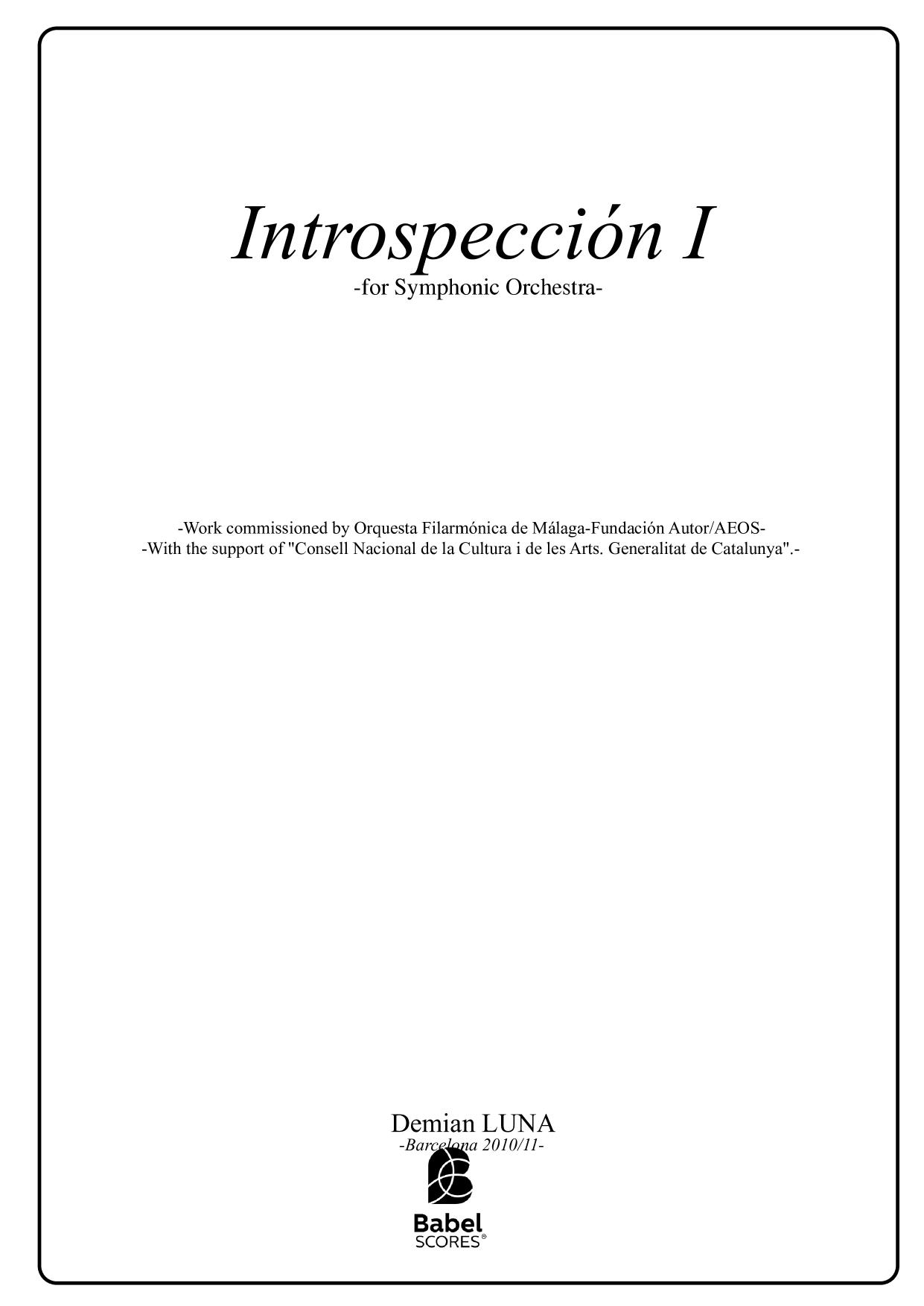 Introspección I