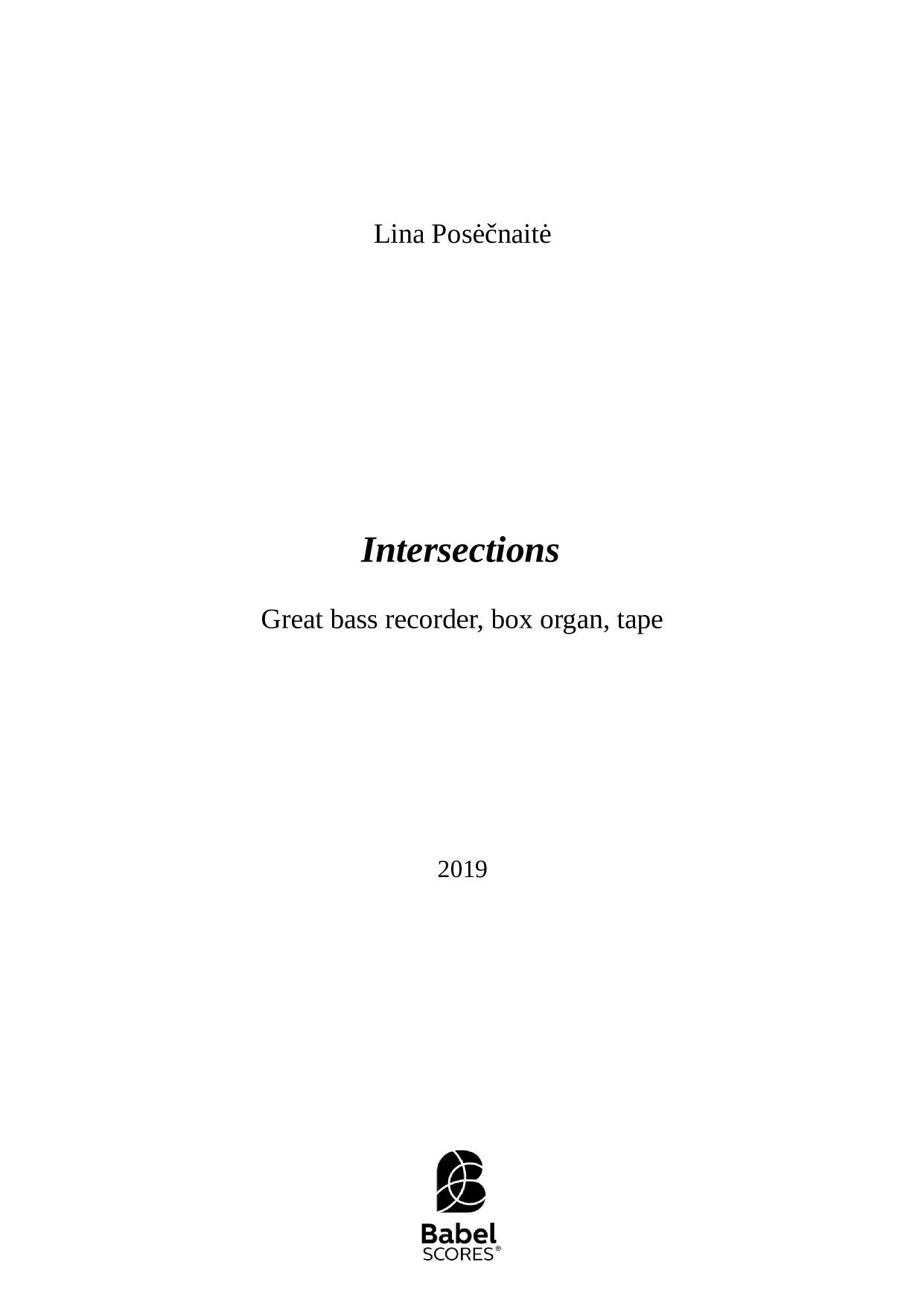 Intersections