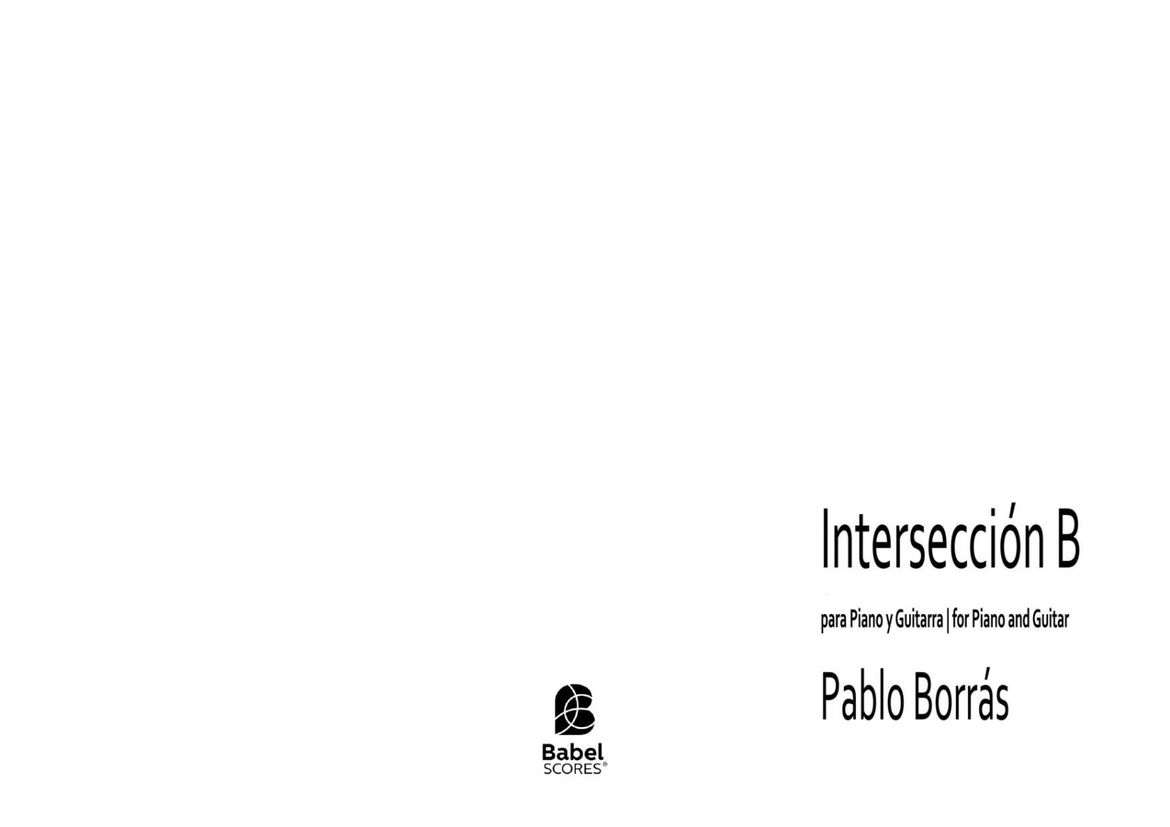 Intersección B