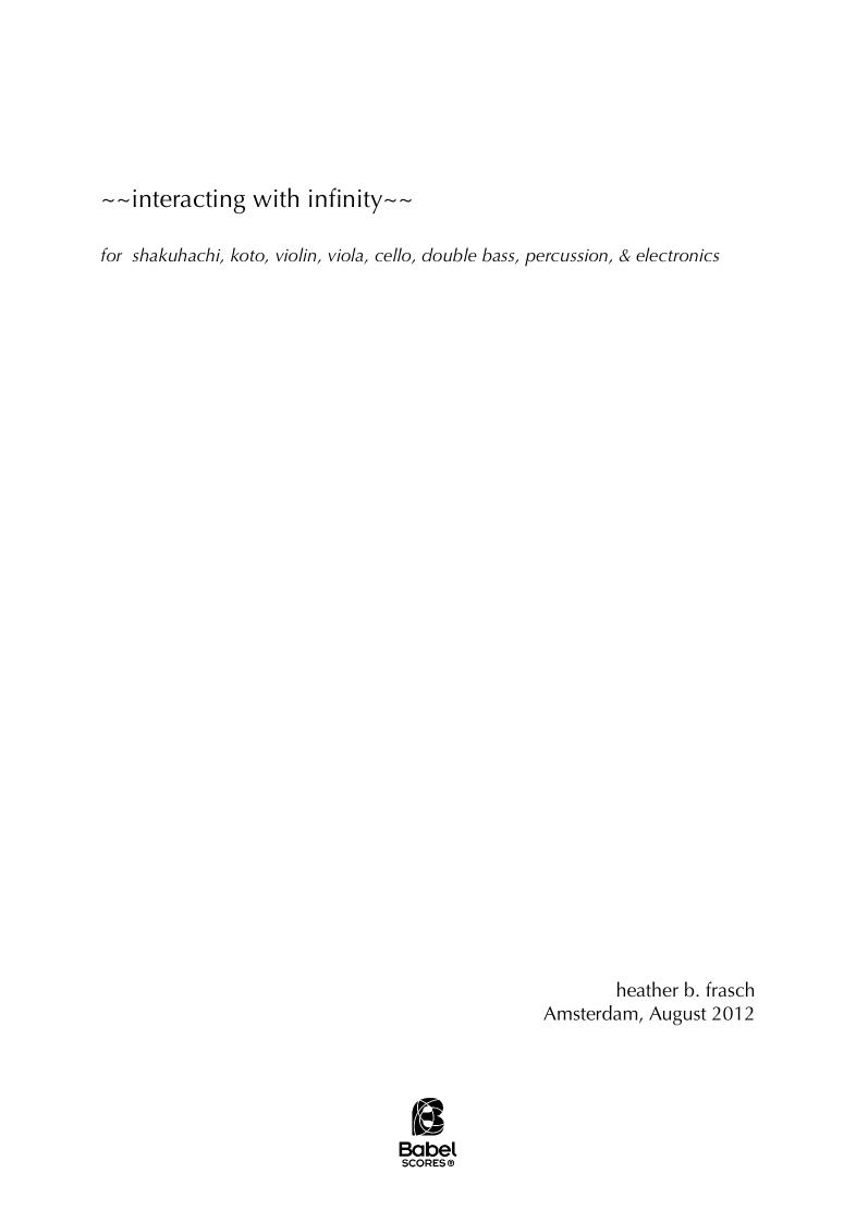 Interacting with infinity