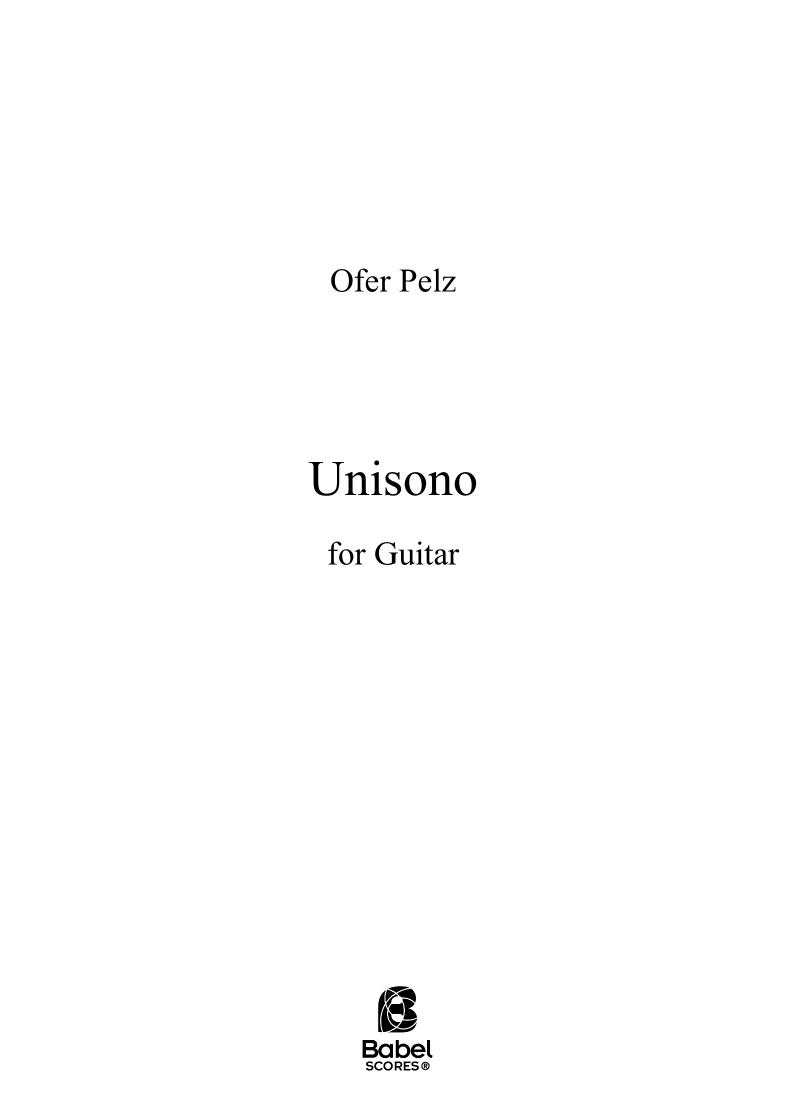 Unisono for Guitar