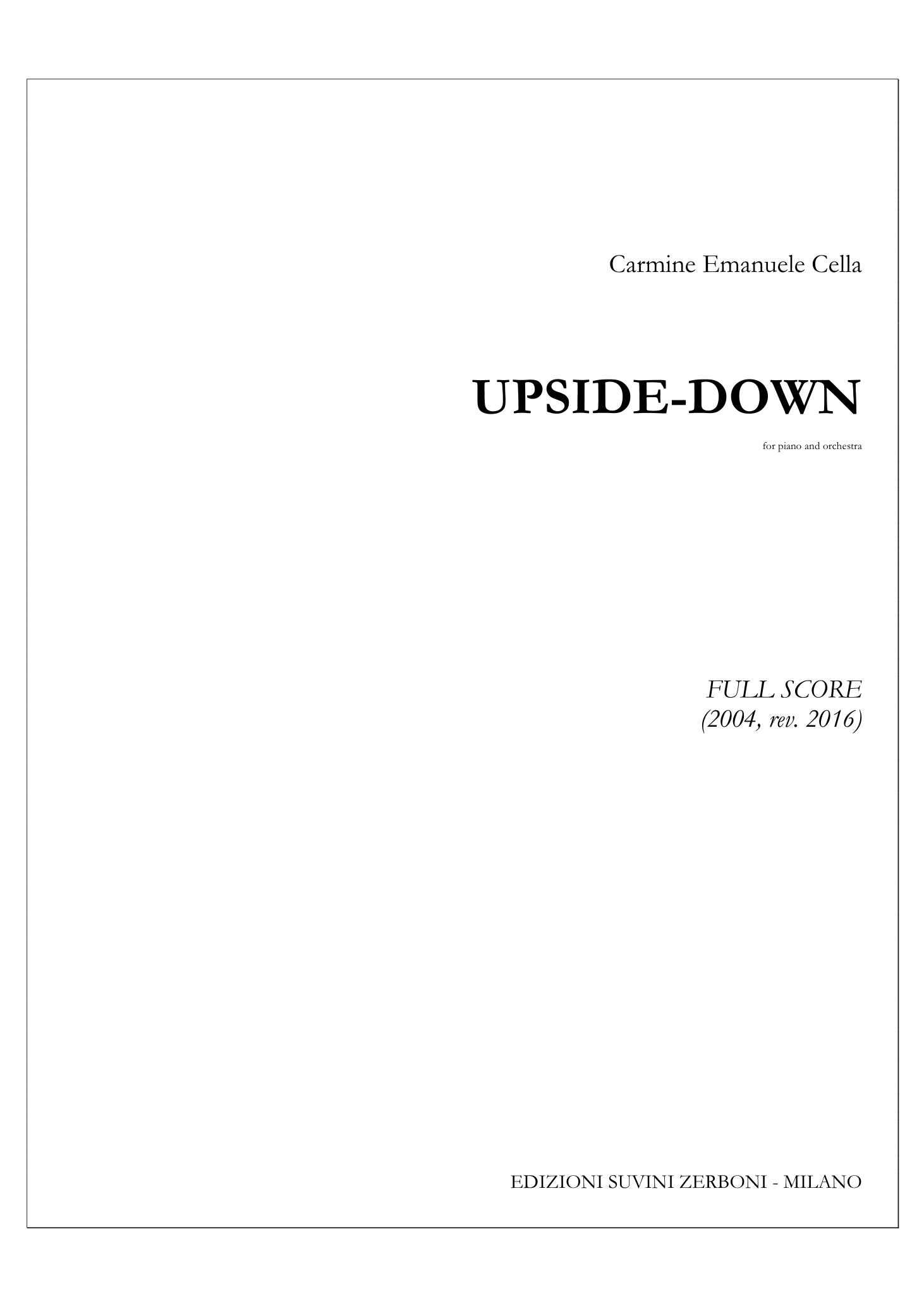 Upside down