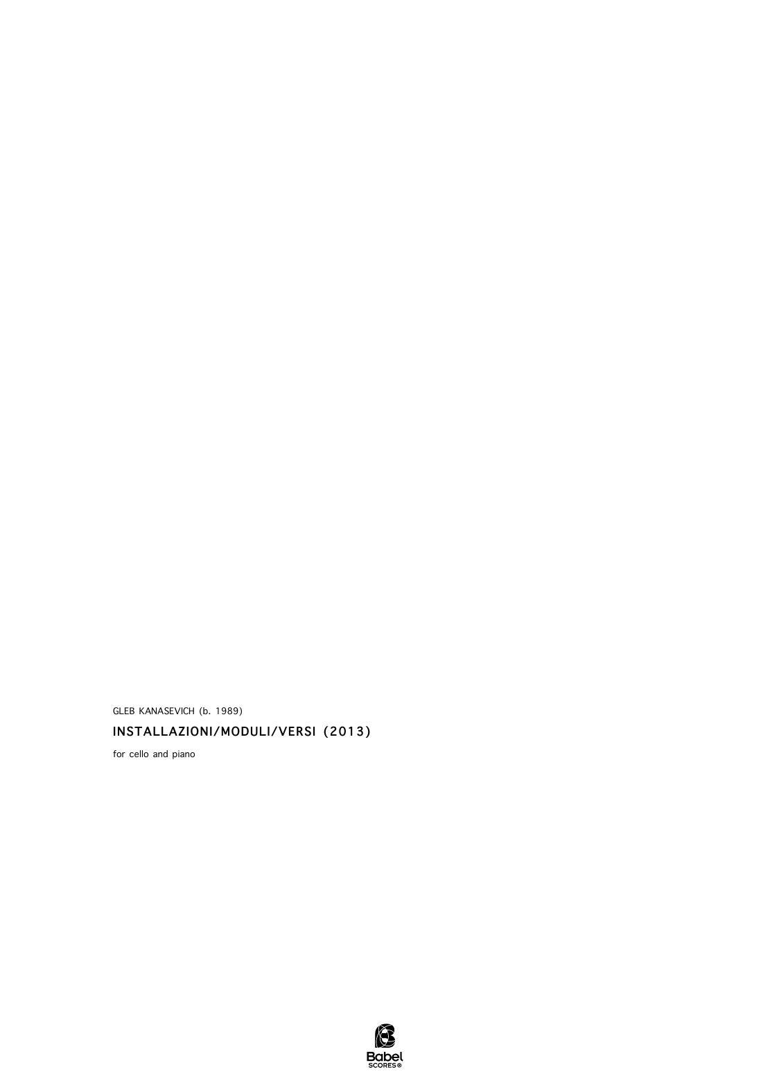 Installazioni-Moduli-Versi