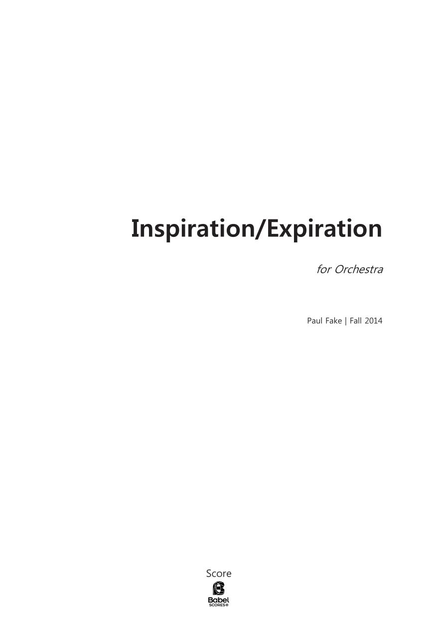 Inspiration-Expiration