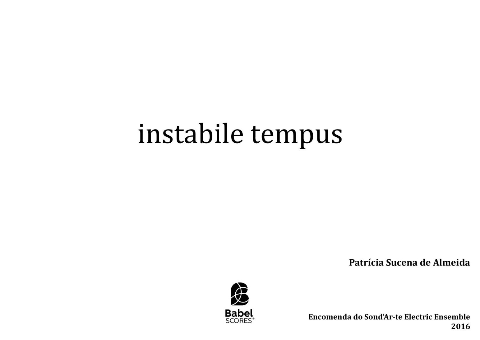 Instabile Tempus