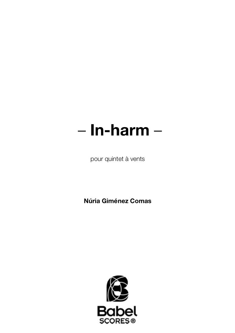In harm