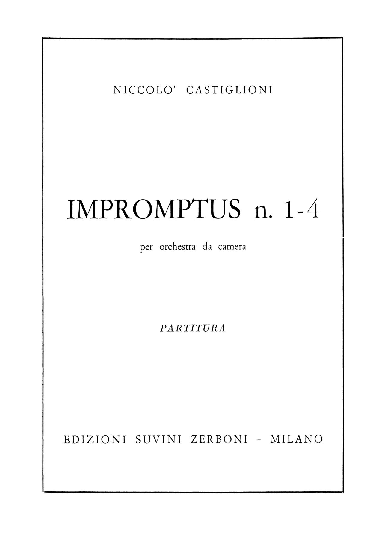 IMPROMPTUS