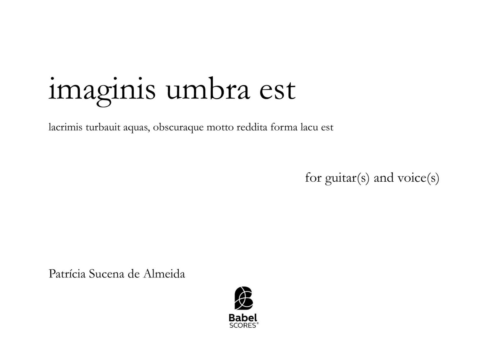 Imaginis umbra est