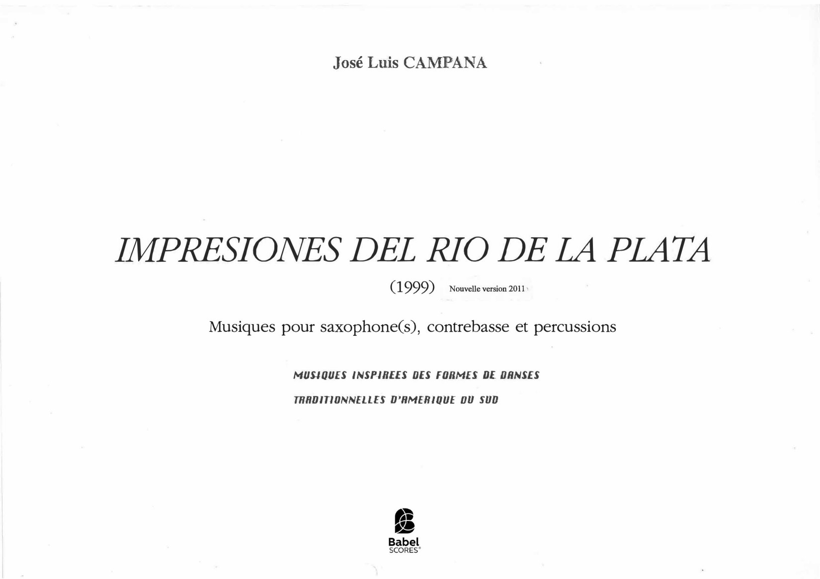 Impresiones del rio de la Plata