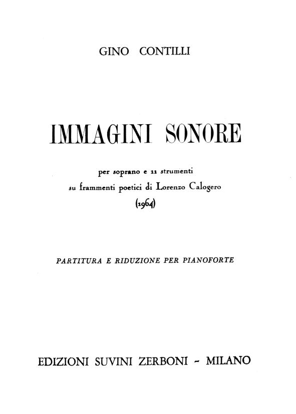 Immagini sonore