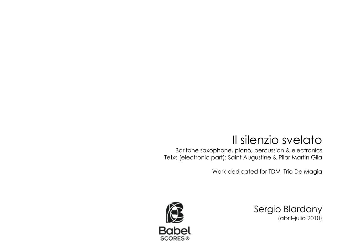 Il silenzio svelato