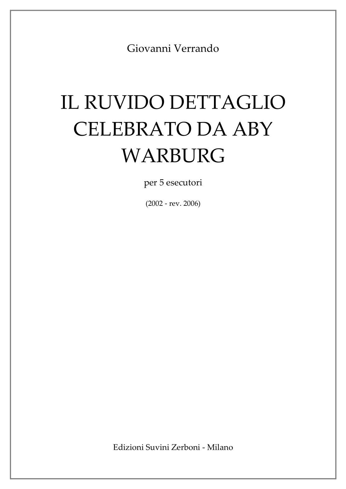 Il ruvido dettaglio celebrato da aby warburg