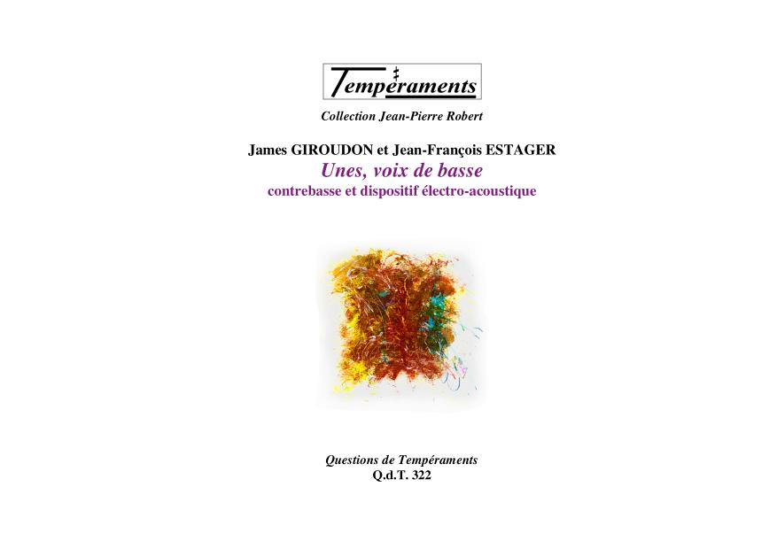 Unes, voix de basse