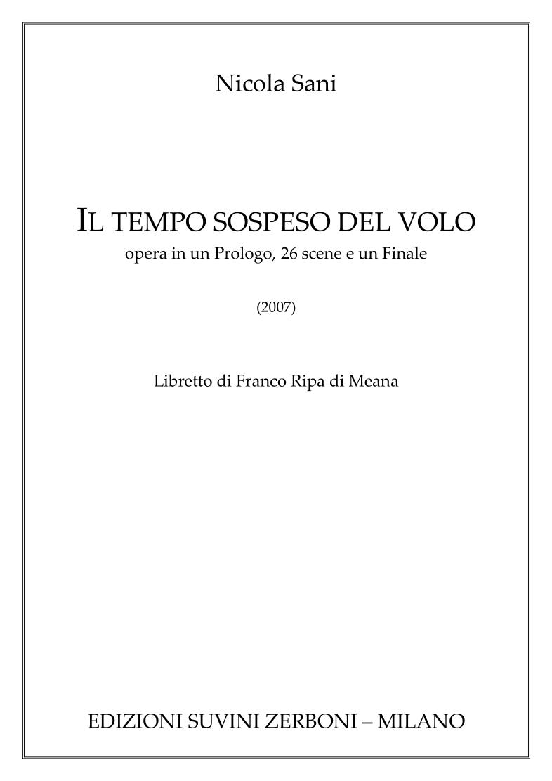 Il tempo sospeso del volo