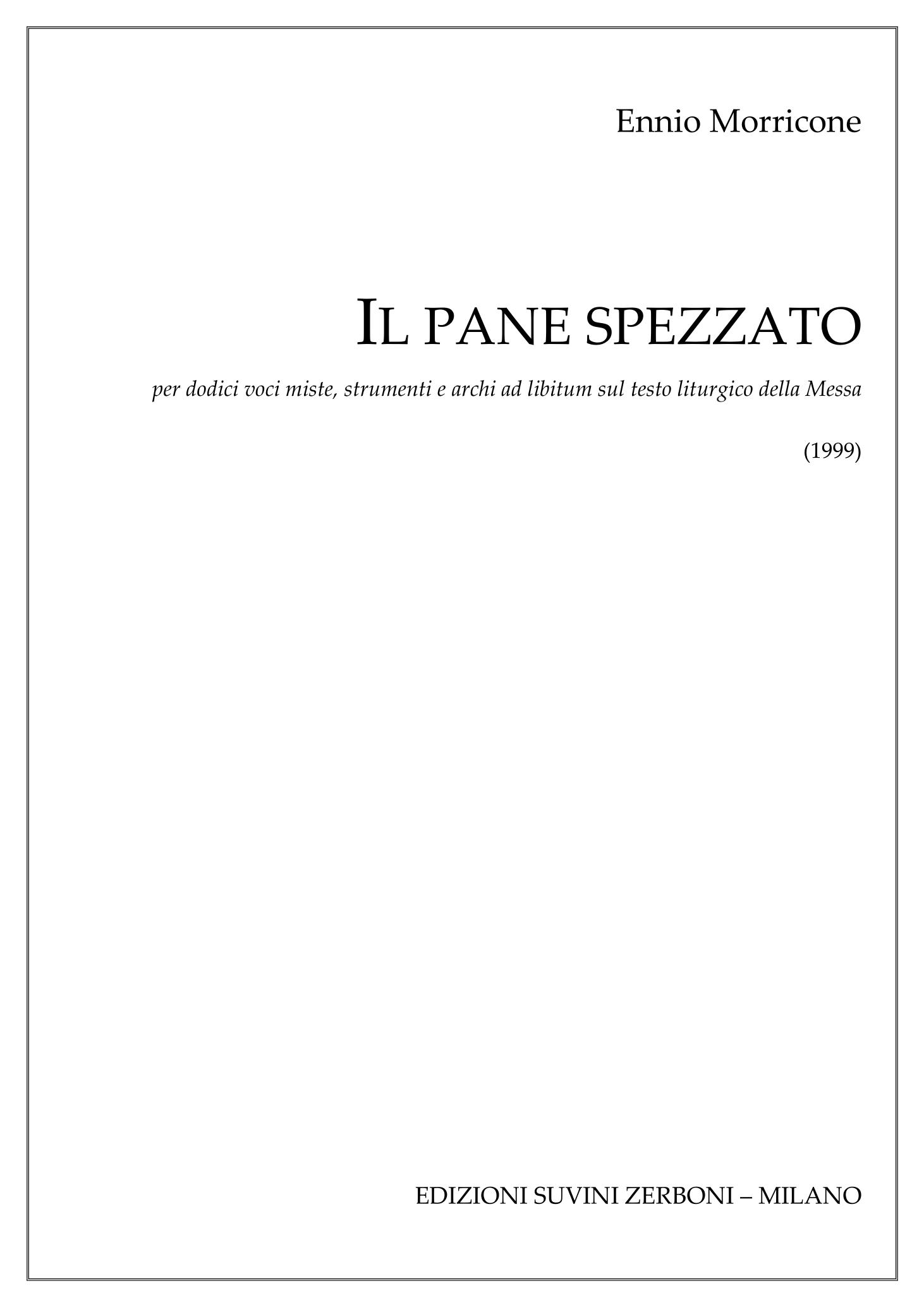 Il pane spezzato
