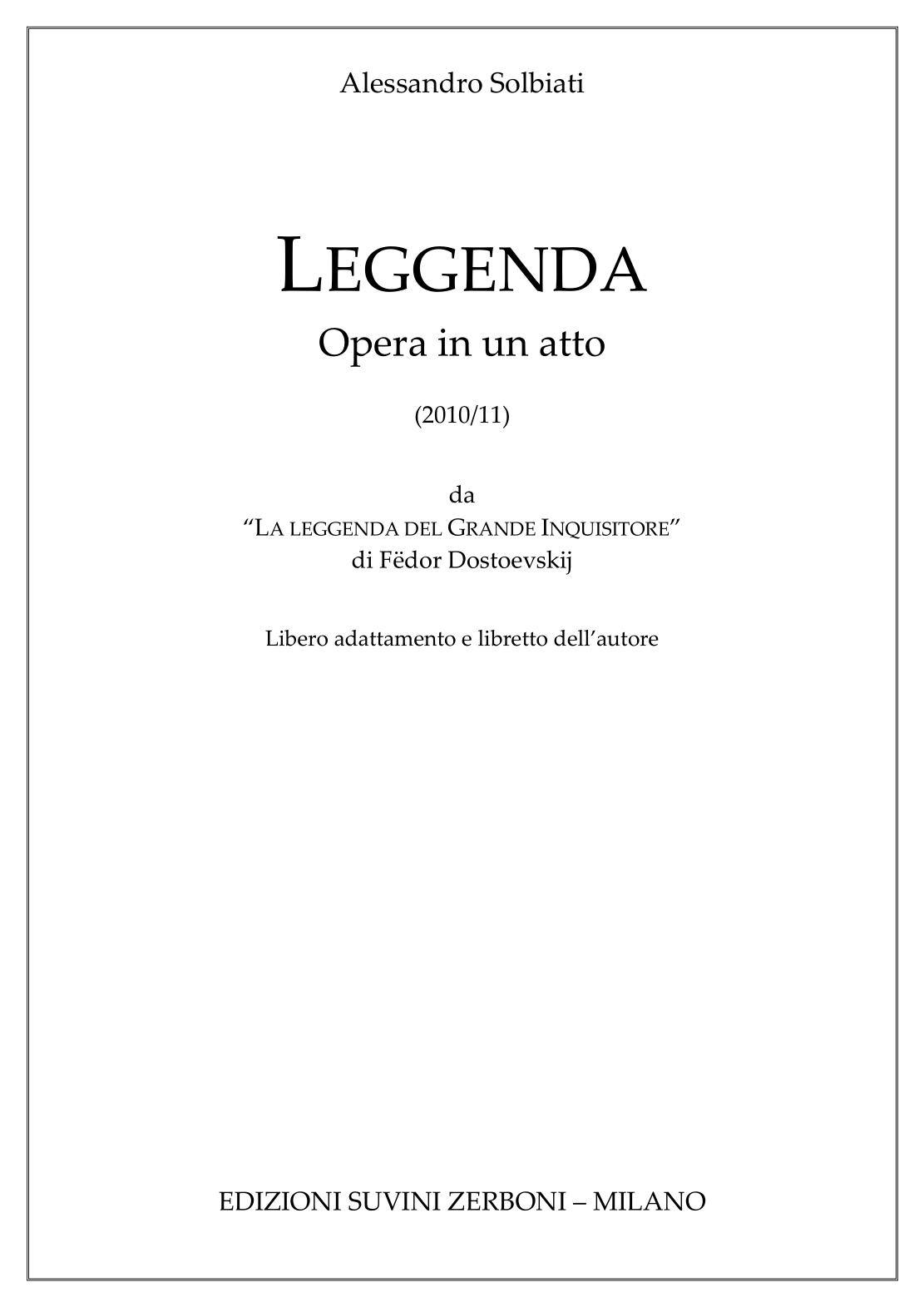 LEGGENDA
