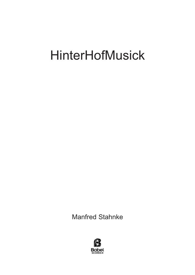 HinterHofMusick