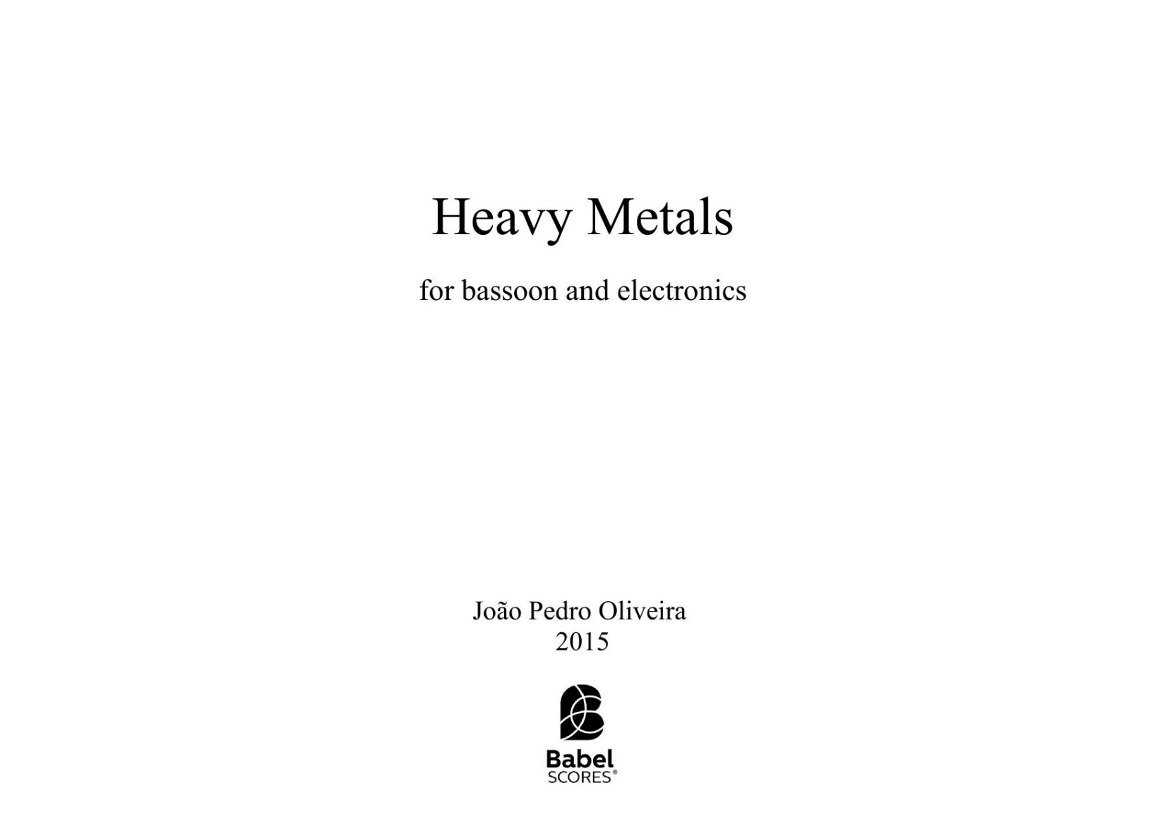 Heavy Metals