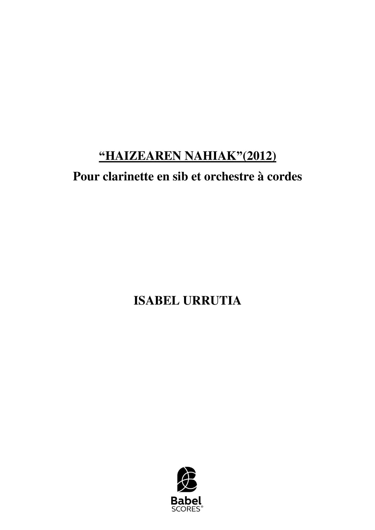Haizearen nahiak